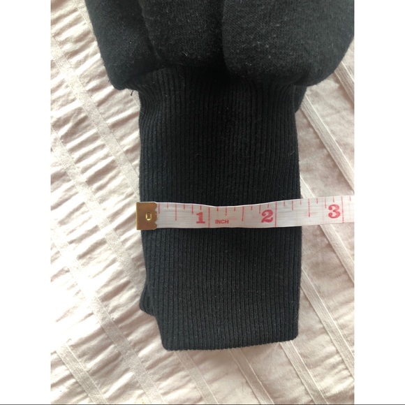 Bubble Sleeve Turtle Neck with Fleece Lining - Picture 15 of 16